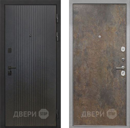 Дверь Интекрон (INTECRON) Профит Black ФЛ-295 Гладкая Гранж в Черноголовке
