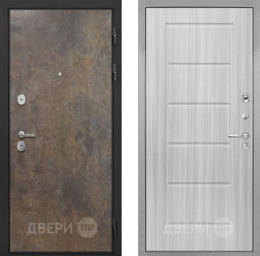 Входная металлическая Дверь Интекрон (INTECRON) Гектор Гранж ФЛ-39 Сандал белый в Черноголовке