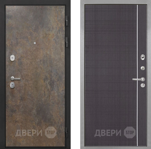 Входная металлическая Дверь Интекрон (INTECRON) Гектор Гранж В-07 с молдингом Венге в Черноголовке
