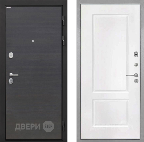 Входная металлическая Дверь Интекрон (INTECRON) Гектор Эковенге КВ-2 Белый матовый в Черноголовке