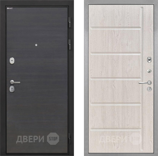Входная металлическая Дверь Интекрон (INTECRON) Гектор Эковенге ФЛ-102 Сосна белая в Черноголовке