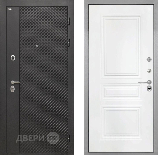 Дверь Интекрон (INTECRON) Олимпия Black 4К ФЛ-243 Белый матовый в Черноголовке