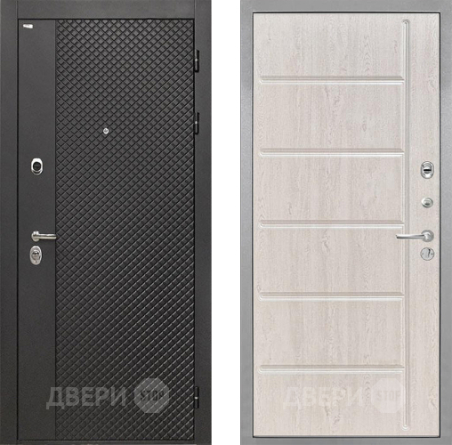 Дверь Интекрон (INTECRON) Олимпия Black 4К ФЛ-102 Сосна белая в Черноголовке