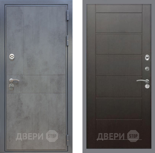 Входная металлическая Дверь Рекс (REX) ФЛ-290 Сити Венге в Черноголовке