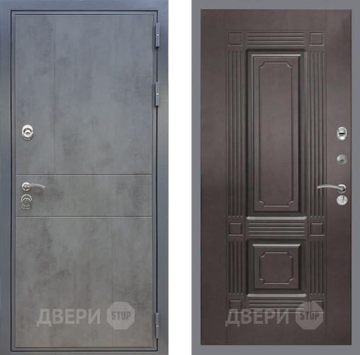 Входная металлическая Дверь Рекс (REX) ФЛ-290 FL-2 Венге в Черноголовке