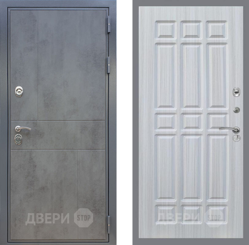 Входная металлическая Дверь Рекс (REX) ФЛ-290 FL-33 Сандал белый в Черноголовке
