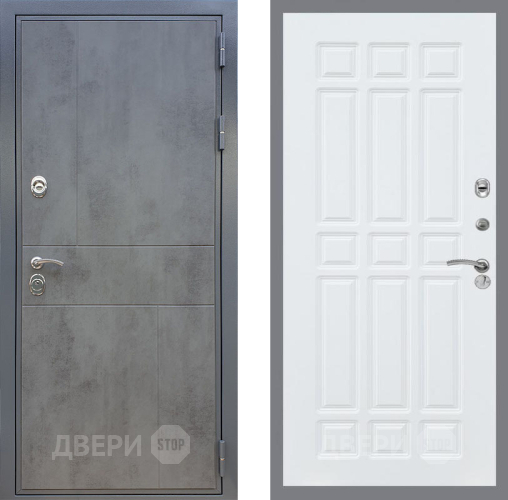 Входная металлическая Дверь Рекс (REX) ФЛ-290 FL-33 Силк Сноу в Черноголовке