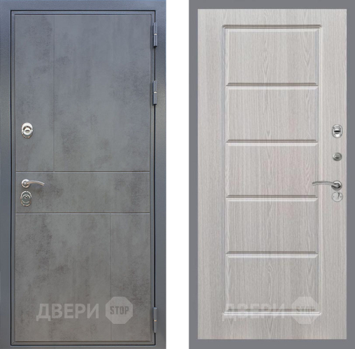 Входная металлическая Дверь Рекс (REX) ФЛ-290 FL-39 Беленый дуб в Черноголовке