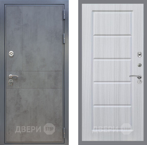 Входная металлическая Дверь Рекс (REX) ФЛ-290 FL-39 Сандал белый в Черноголовке