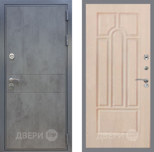 Входная металлическая Дверь Рекс (REX) ФЛ-290 FL-58 Беленый дуб в Черноголовке