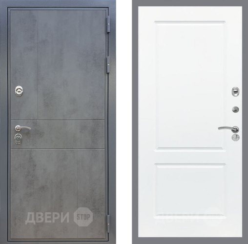 Входная металлическая Дверь Рекс (REX) ФЛ-290 FL-117 Силк Сноу в Черноголовке