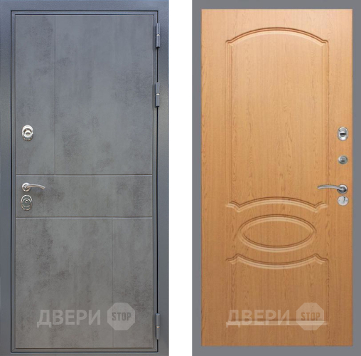Входная металлическая Дверь Рекс (REX) ФЛ-290 FL-128 Дуб в Черноголовке