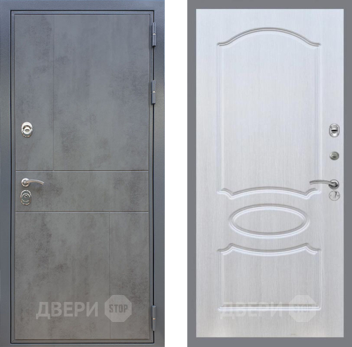 Входная металлическая Дверь Рекс (REX) ФЛ-290 FL-128 Лиственница беж в Черноголовке