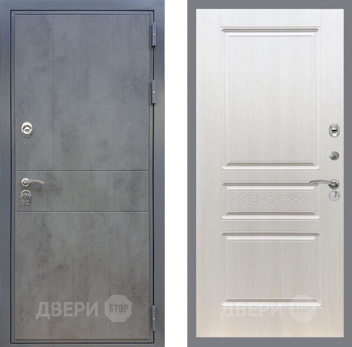 Входная металлическая Дверь Рекс (REX) ФЛ-290 FL-243 Лиственница беж в Черноголовке