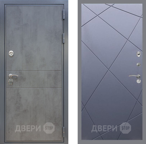 Входная металлическая Дверь Рекс (REX) ФЛ-290 FL-291 Силк титан в Черноголовке