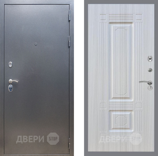 Входная металлическая Дверь Рекс (REX) 11 FL-2 Сандал белый в Черноголовке
