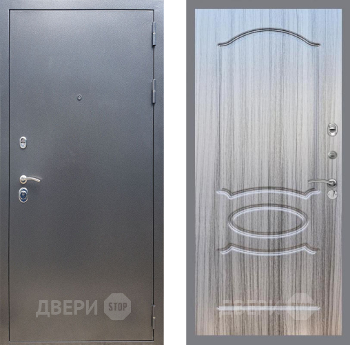 Входная металлическая Дверь Рекс (REX) 11 FL-128 Сандал грей в Черноголовке