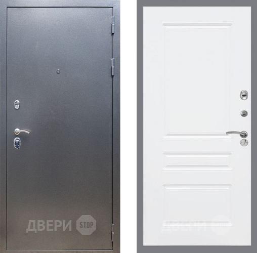 Входная металлическая Дверь Рекс (REX) 11 FL-243 Силк Сноу в Черноголовке