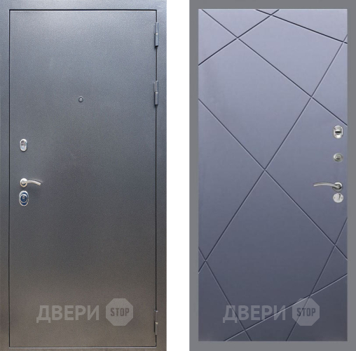 Входная металлическая Дверь Рекс (REX) 11 FL-291 Силк титан в Черноголовке