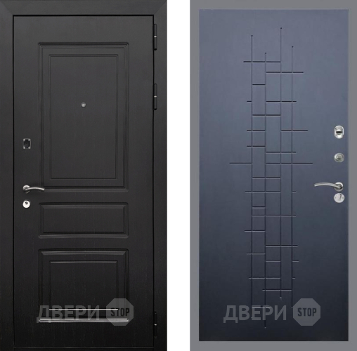 Входная металлическая Дверь Рекс (REX) 6 Венге FL-289 Ясень черный в Черноголовке