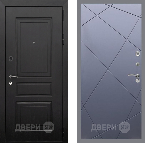 Входная металлическая Дверь Рекс (REX) 6 Венге FL-291 Силк титан в Черноголовке