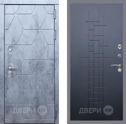 Входная металлическая Дверь Рекс (REX) 28 FL-289 Ясень черный в Черноголовке