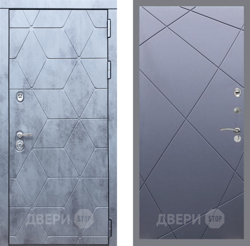 Входная металлическая Дверь Рекс (REX) 28 FL-291 Силк титан в Черноголовке
