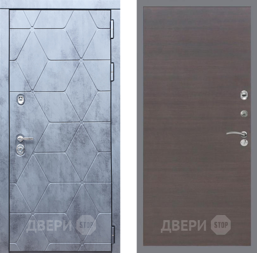 Входная металлическая Дверь Рекс (REX) 28 GL венге поперечный в Черноголовке