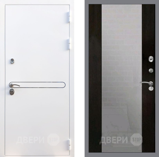 Входная металлическая Дверь Рекс (REX) 27 СБ-16 Зеркало Венге в Черноголовке