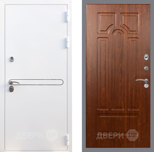 Входная металлическая Дверь Рекс (REX) 27 FL-58 Морёная берёза в Черноголовке