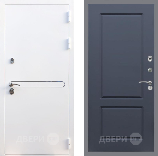 Входная металлическая Дверь Рекс (REX) 27 FL-117 Силк титан в Черноголовке