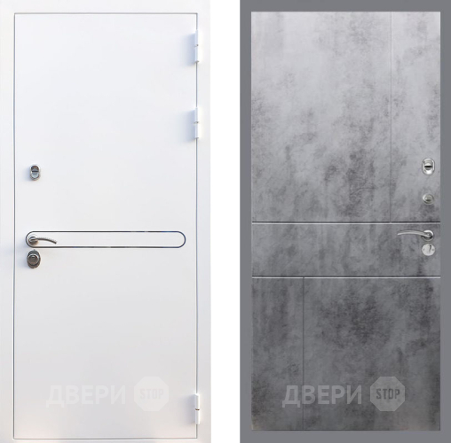 Входная металлическая Дверь Рекс (REX) 27 FL-290 Бетон темный в Черноголовке