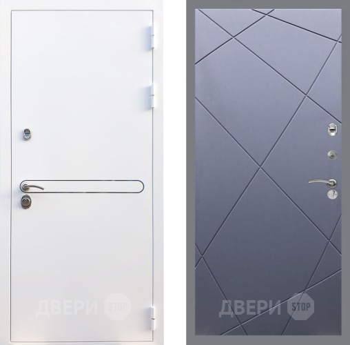 Входная металлическая Дверь Рекс (REX) 27 FL-291 Силк титан в Черноголовке