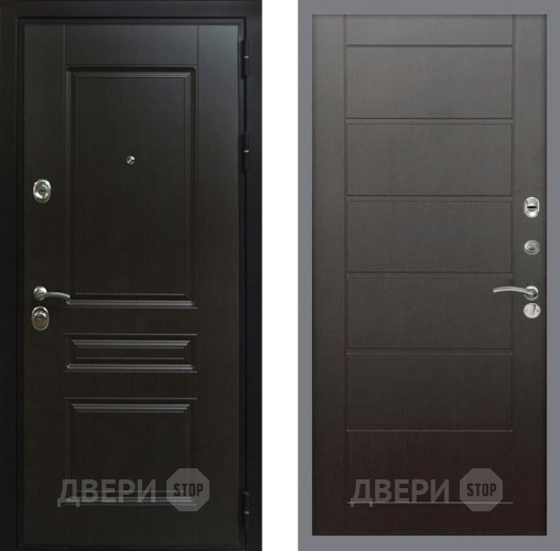 Входная металлическая Дверь Рекс (REX) Премиум-Н Сити Венге в Черноголовке