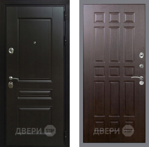 Входная металлическая Дверь Рекс (REX) Премиум-Н FL-33 Венге в Черноголовке
