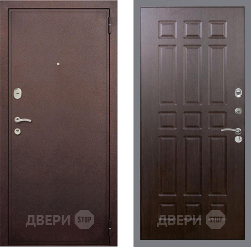 Входная металлическая Дверь Рекс (REX) 2 Медный Антик FL-33 Венге в Черноголовке