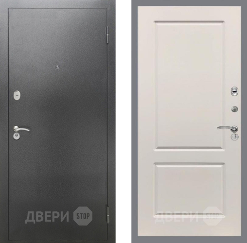 Входная металлическая Дверь Рекс (REX) 2А Серебро Антик FL-117 Шампань в Черноголовке