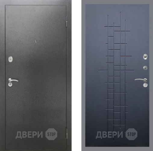 Входная металлическая Дверь Рекс (REX) 2А Серебро Антик FL-289 Ясень черный в Черноголовке