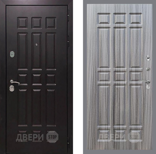 Входная металлическая Дверь Рекс (REX) 8 FL-33 Сандал грей в Черноголовке