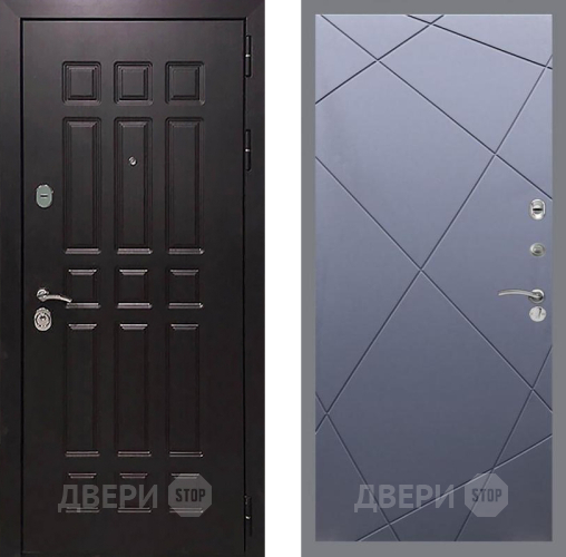 Входная металлическая Дверь Рекс (REX) 8 FL-291 Силк титан в Черноголовке