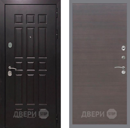 Входная металлическая Дверь Рекс (REX) 8 GL венге поперечный в Черноголовке
