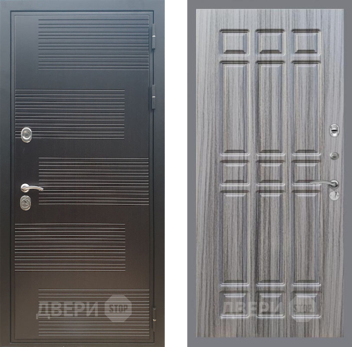 Входная металлическая Дверь Рекс (REX) премиум 185 FL-33 Сандал грей в Черноголовке