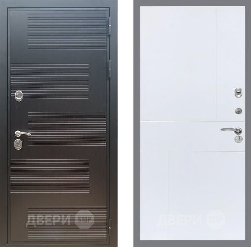 Входная металлическая Дверь Рекс (REX) премиум 185 FL-290 Силк Сноу в Черноголовке