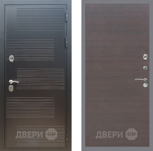 Входная металлическая Дверь Рекс (REX) премиум 185 GL венге поперечный в Черноголовке
