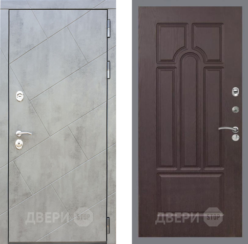 Входная металлическая Дверь Рекс (REX) 22 FL-58 Венге в Черноголовке