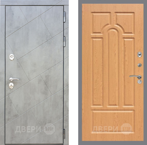 Входная металлическая Дверь Рекс (REX) 22 FL-58 Дуб в Черноголовке