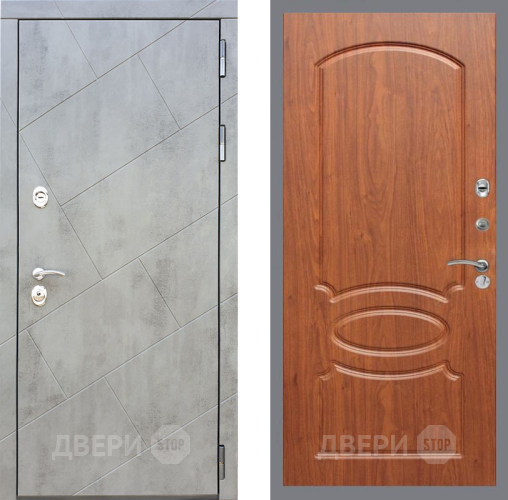 Входная металлическая Дверь Рекс (REX) 22 FL-128 Морёная берёза в Черноголовке
