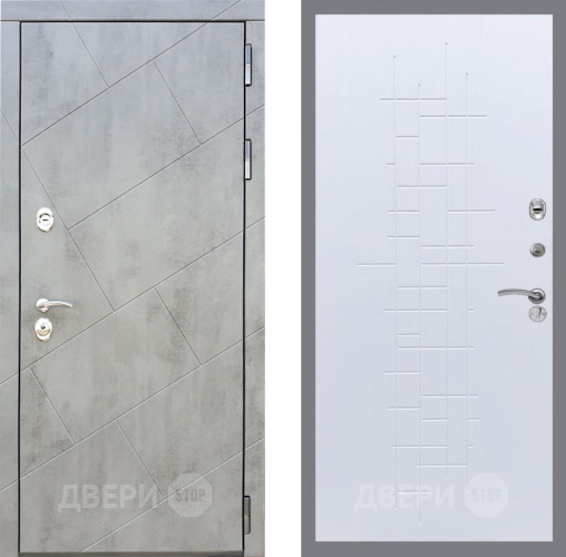 Входная металлическая Дверь Рекс (REX) 22 FL-289 Белый ясень в Черноголовке