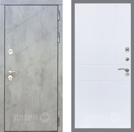 Входная металлическая Дверь Рекс (REX) 22 FL-290 Силк Сноу в Черноголовке