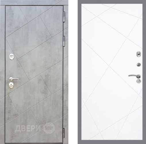 Входная металлическая Дверь Рекс (REX) 22 FL-291 Силк Сноу в Черноголовке